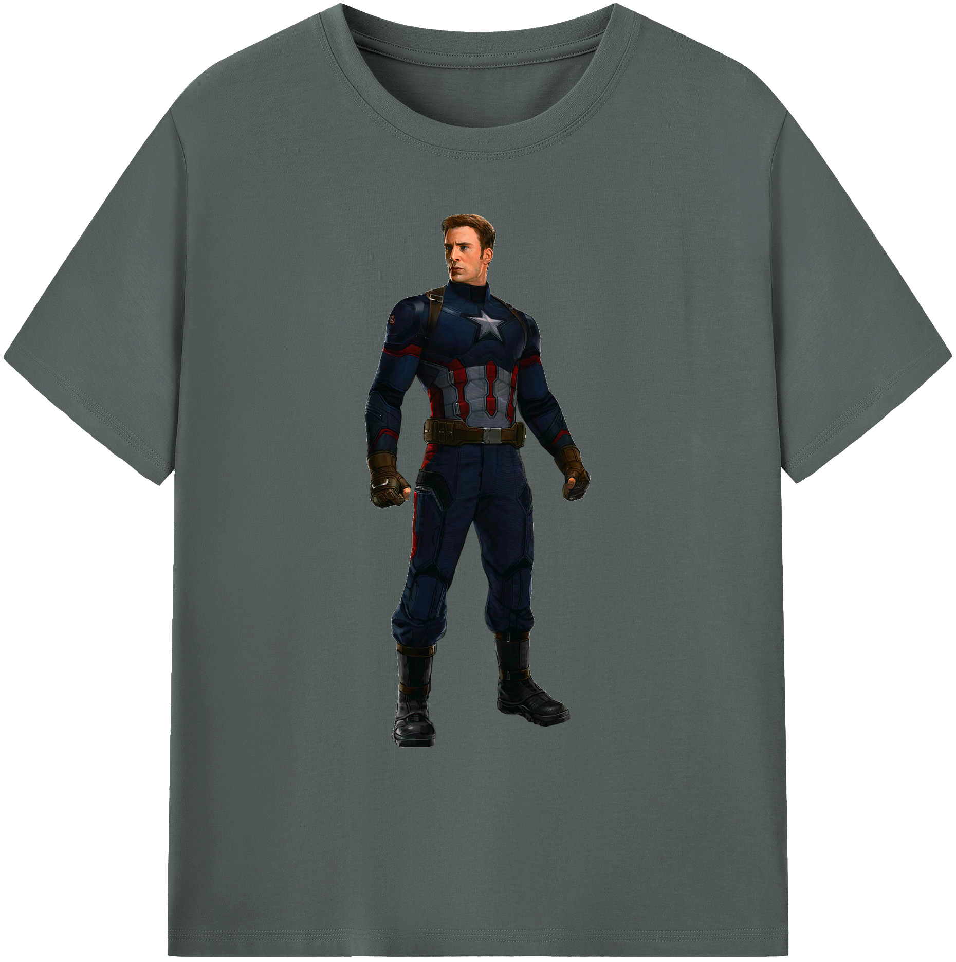 （画像用） アベンジャーズ The Avengers 綿100％ メンズ半袖Tシャツ｜肌触りやわらか＆通気性